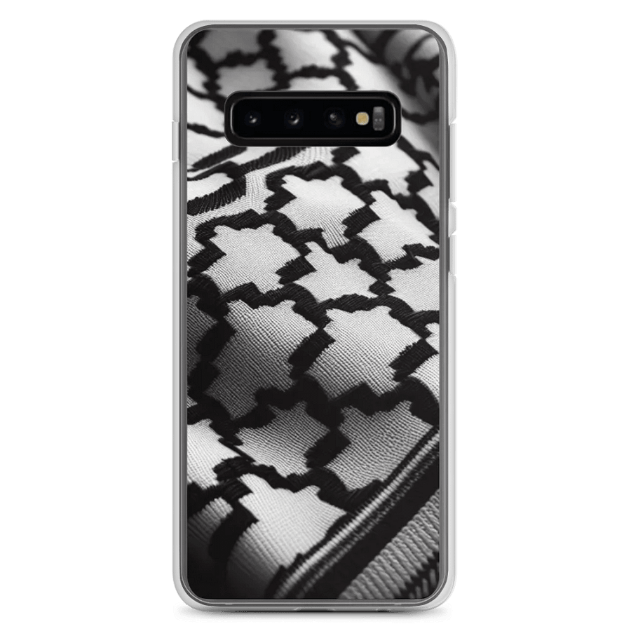 Monochrome Maze Samsung® Case | AI Design FREE PALESTINA product image (2)