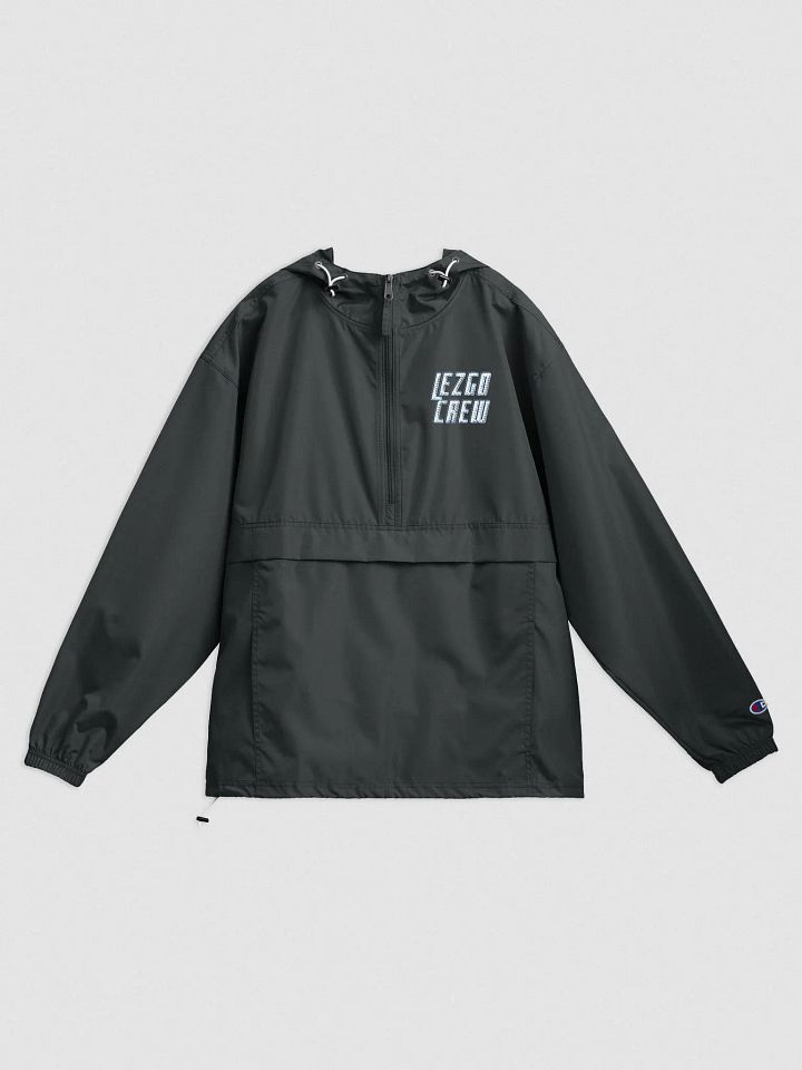 LGC - rain jacket - blue logo product image (3)