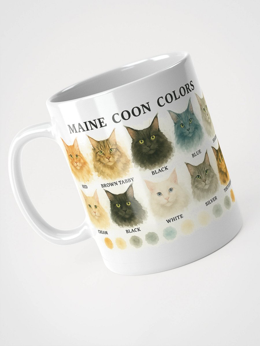 Maine Coon Colors Watercolor Mug product image (7)