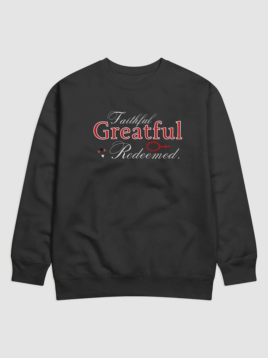 Faithful, Grateful , Redeemed Christian Faith, Heritage Sweater product image (4)