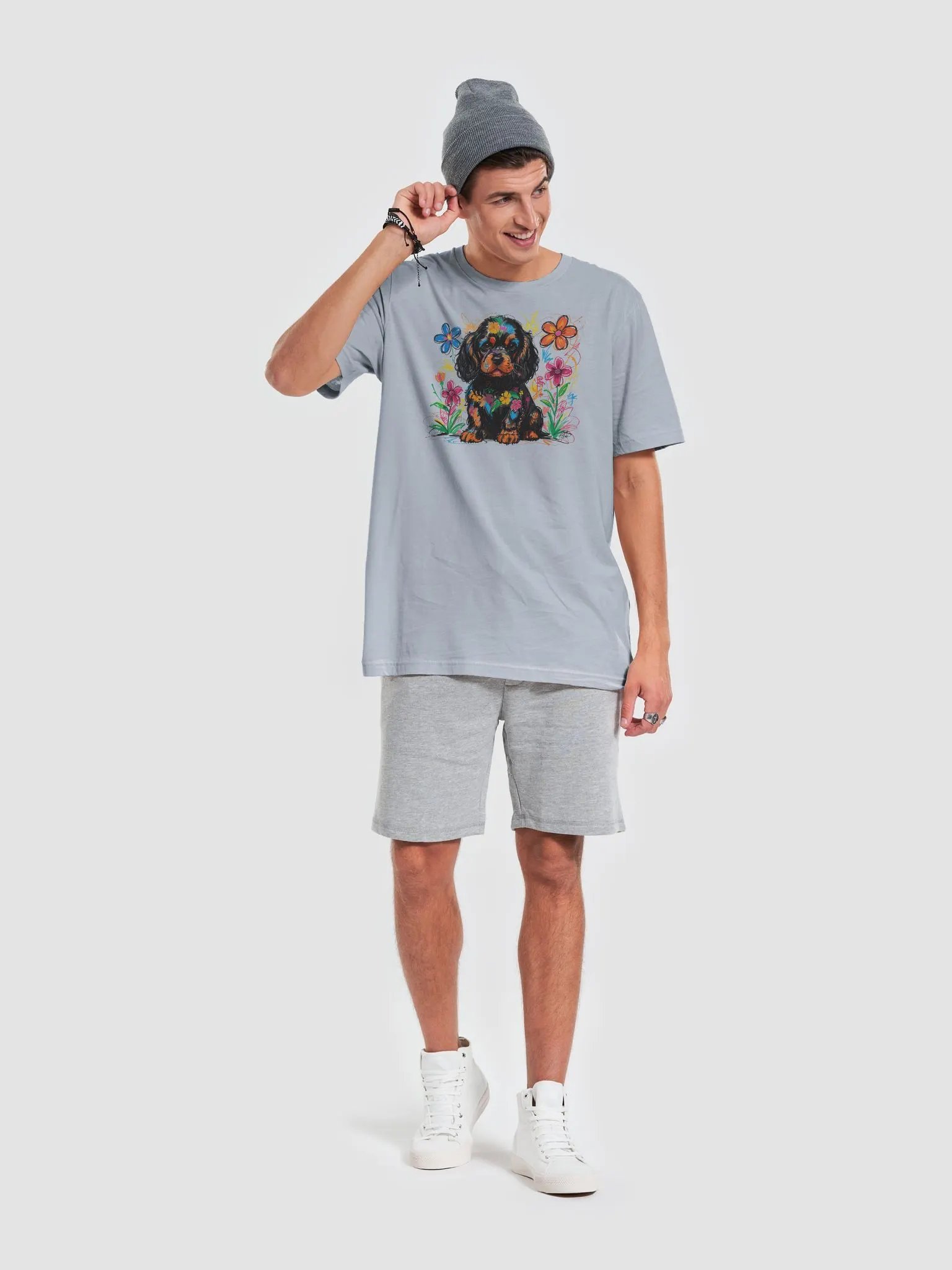 Scribbles Cocker Spaniel 9 , Shirt product image (21)