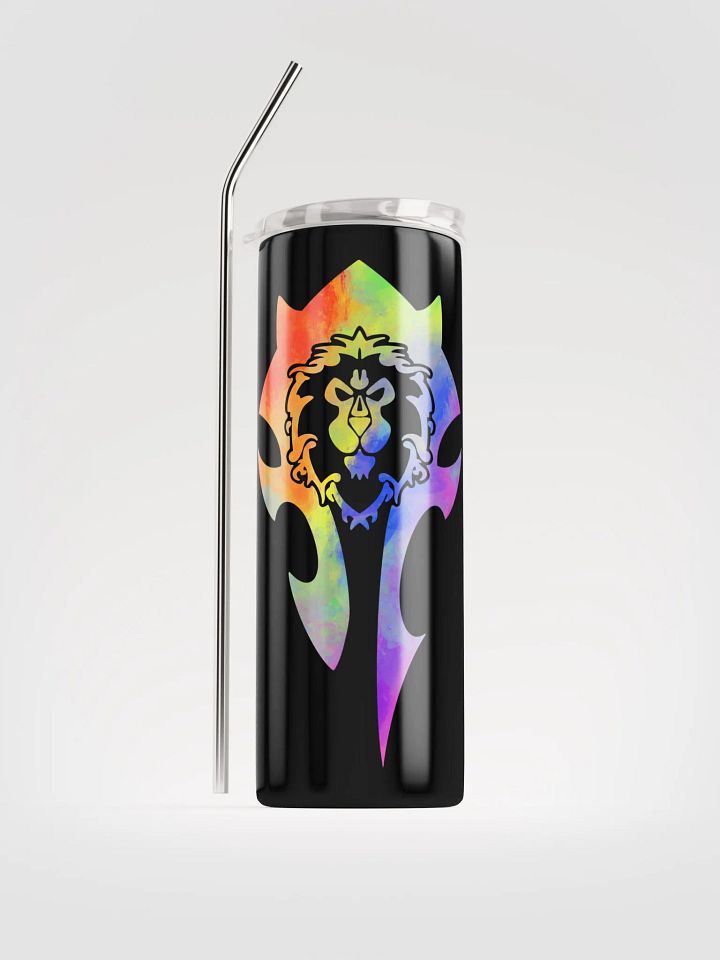 World of Warcraft | Rainbow | Pride | Stainless Steel Tumbler product image (2)