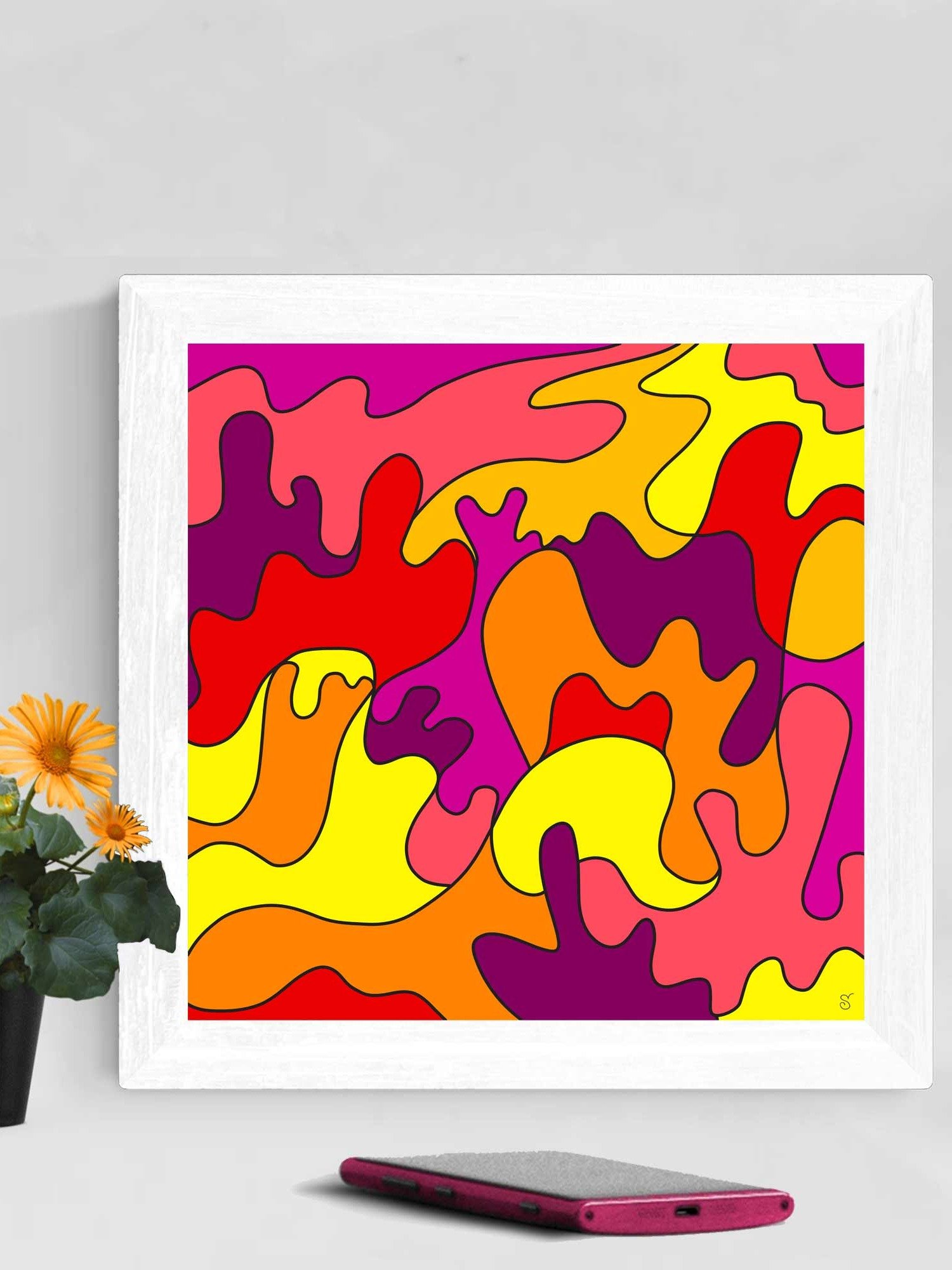Blank Canvas Masterpieces - Abstract Square No. 3 product image (162)