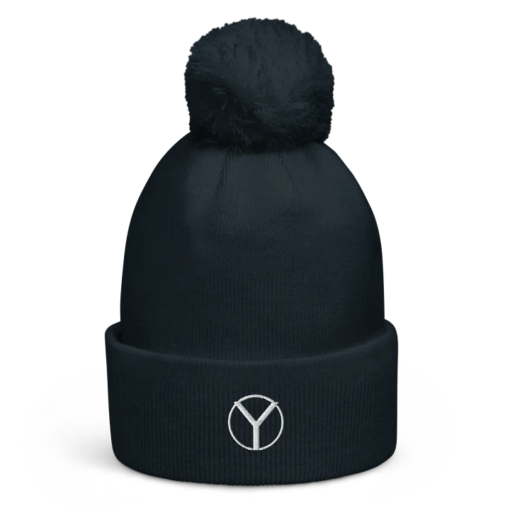 Y-Shaped Pom-Pom Beanie product image (1)