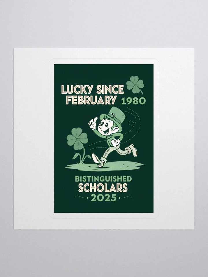 Lucky Leprechaun Kiss-Cut Stickers product image (1)