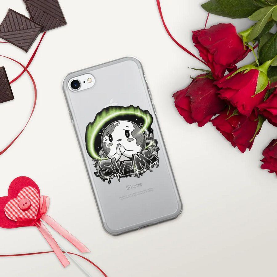 Save Me Clear iPhone® Case | Protect Your Phone & the Planet product image (12)