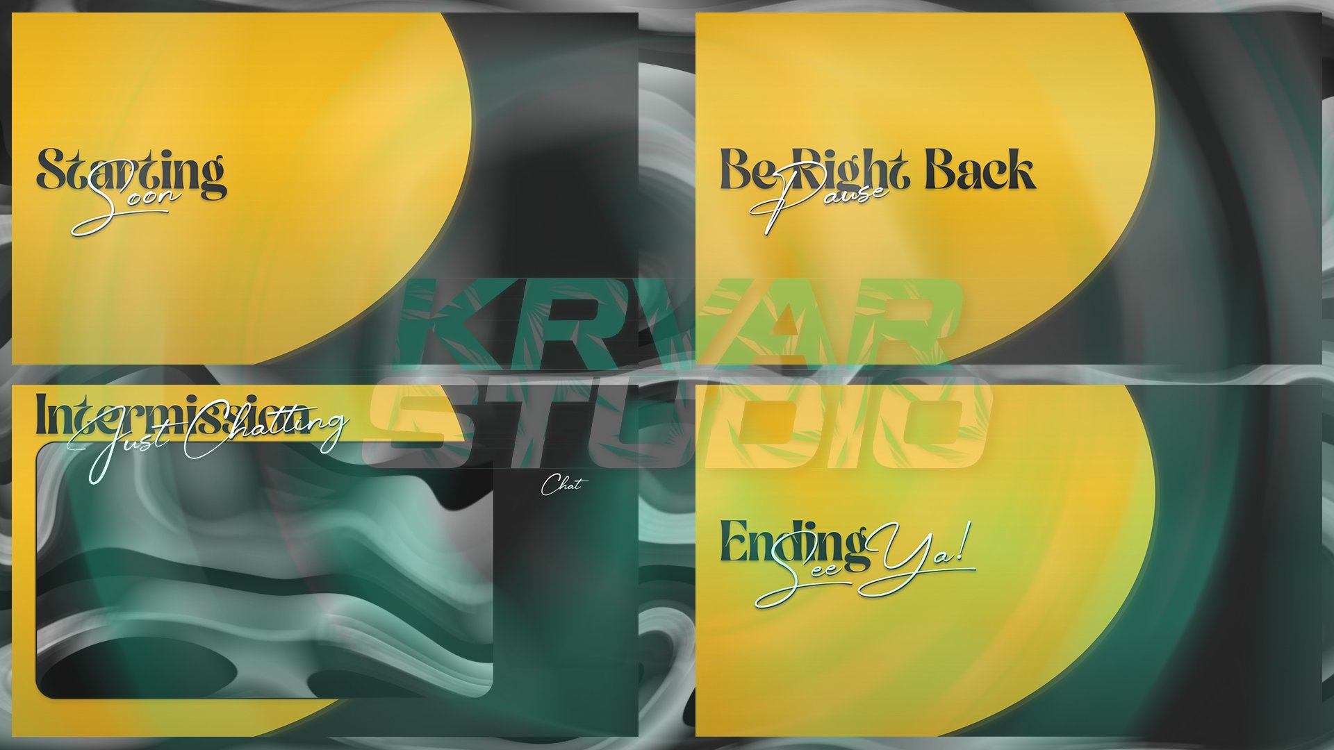 Yellow Small Stream Package product image (3)