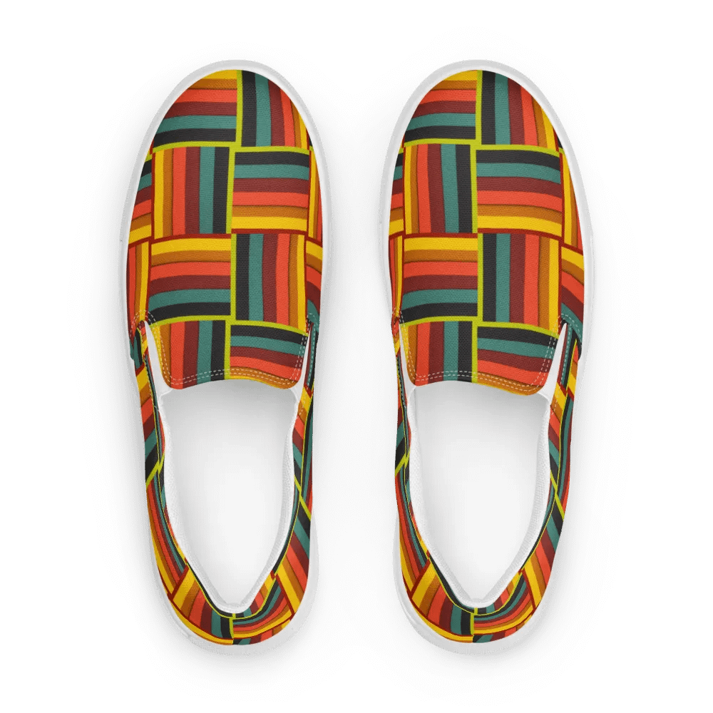 Cute Multi Color-Women's Slip-On Canvas Shoes product image (2)