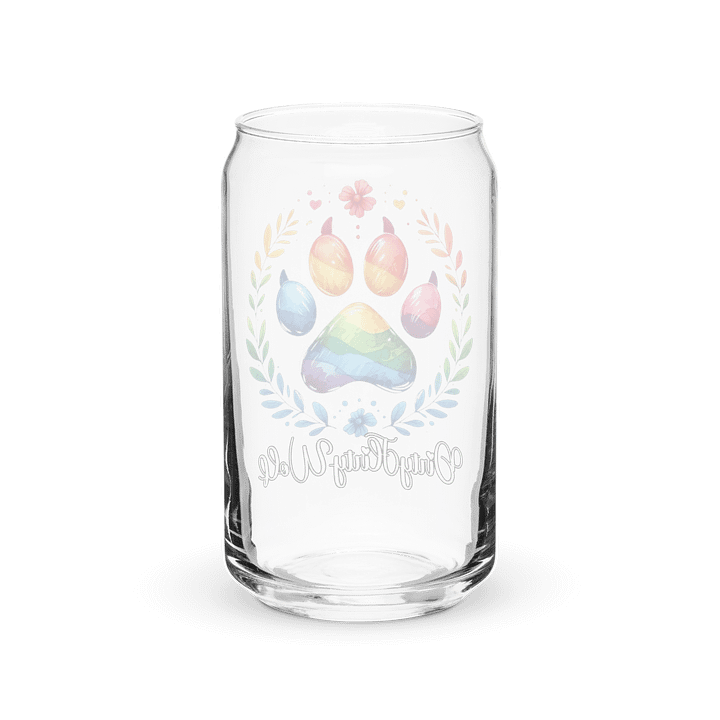 Pride Paw Can-shaped Glass product image (6)