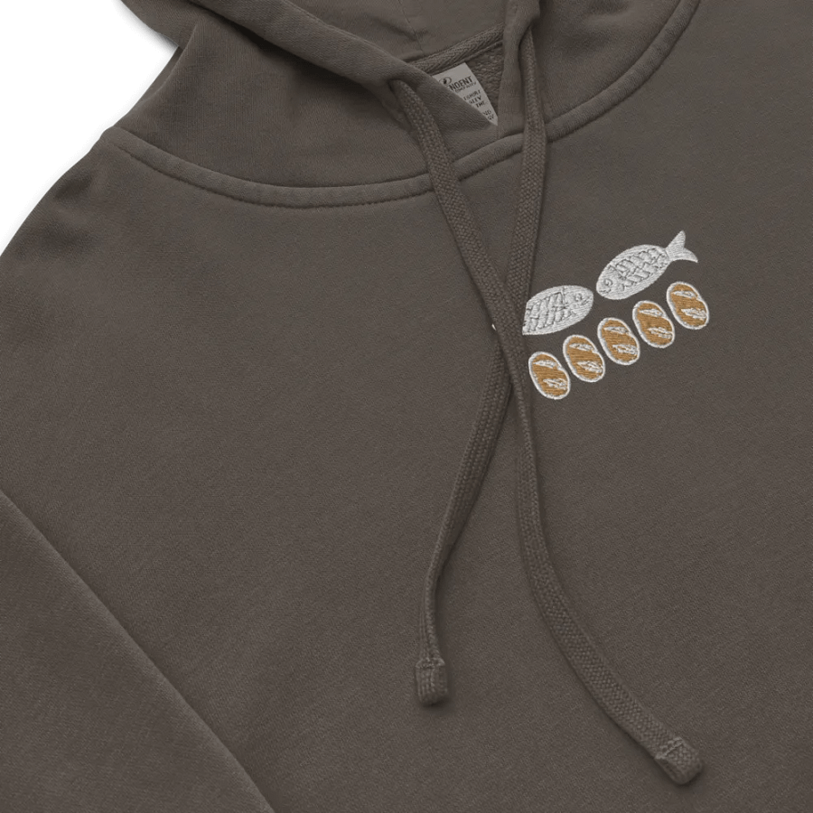 5 Loaves And 2 Fish (Embroidered Hoodie) product image (1)