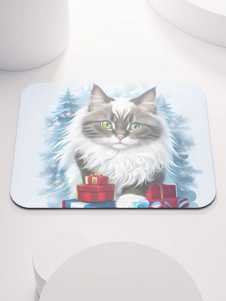 Christmas Kitty Surprise Mouse Pad product image (2)