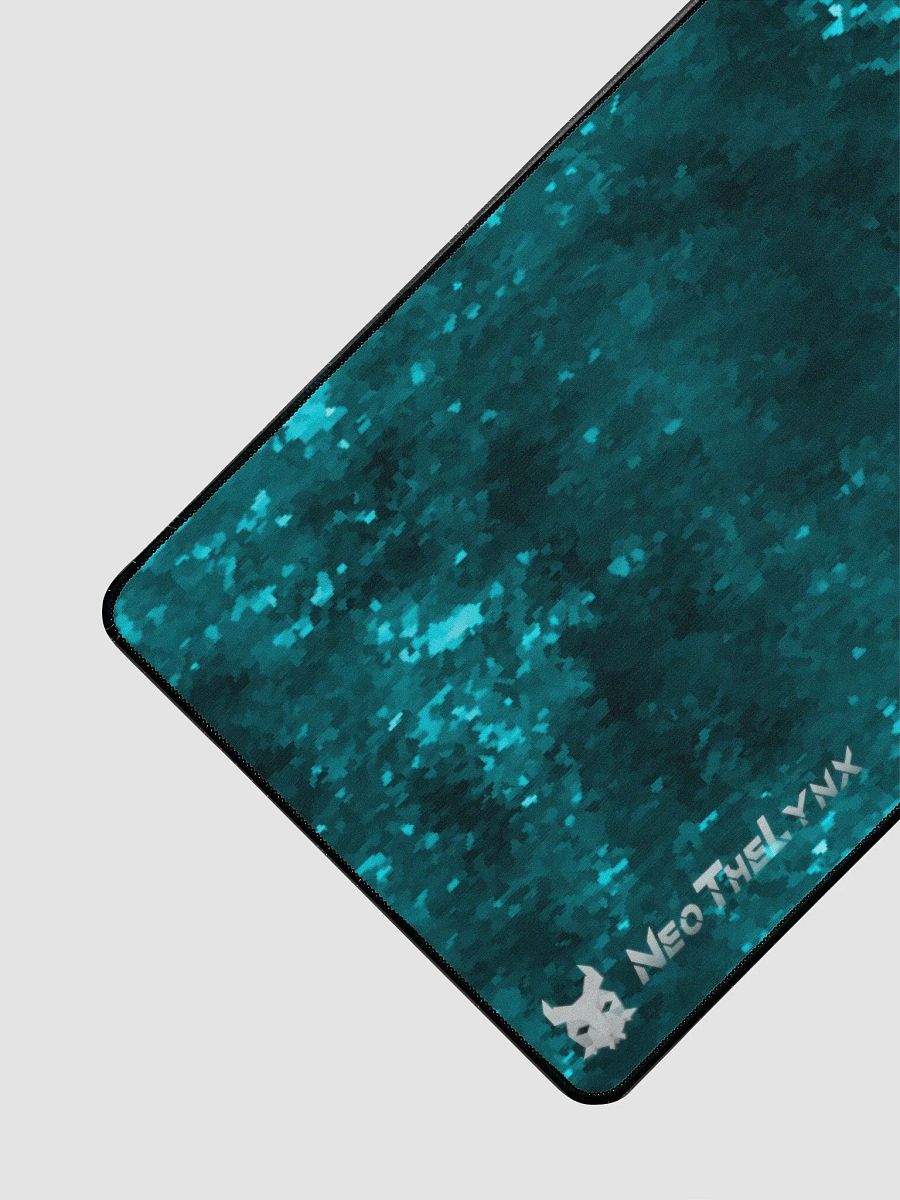 Cyan Shards Desk Mat product image (3)