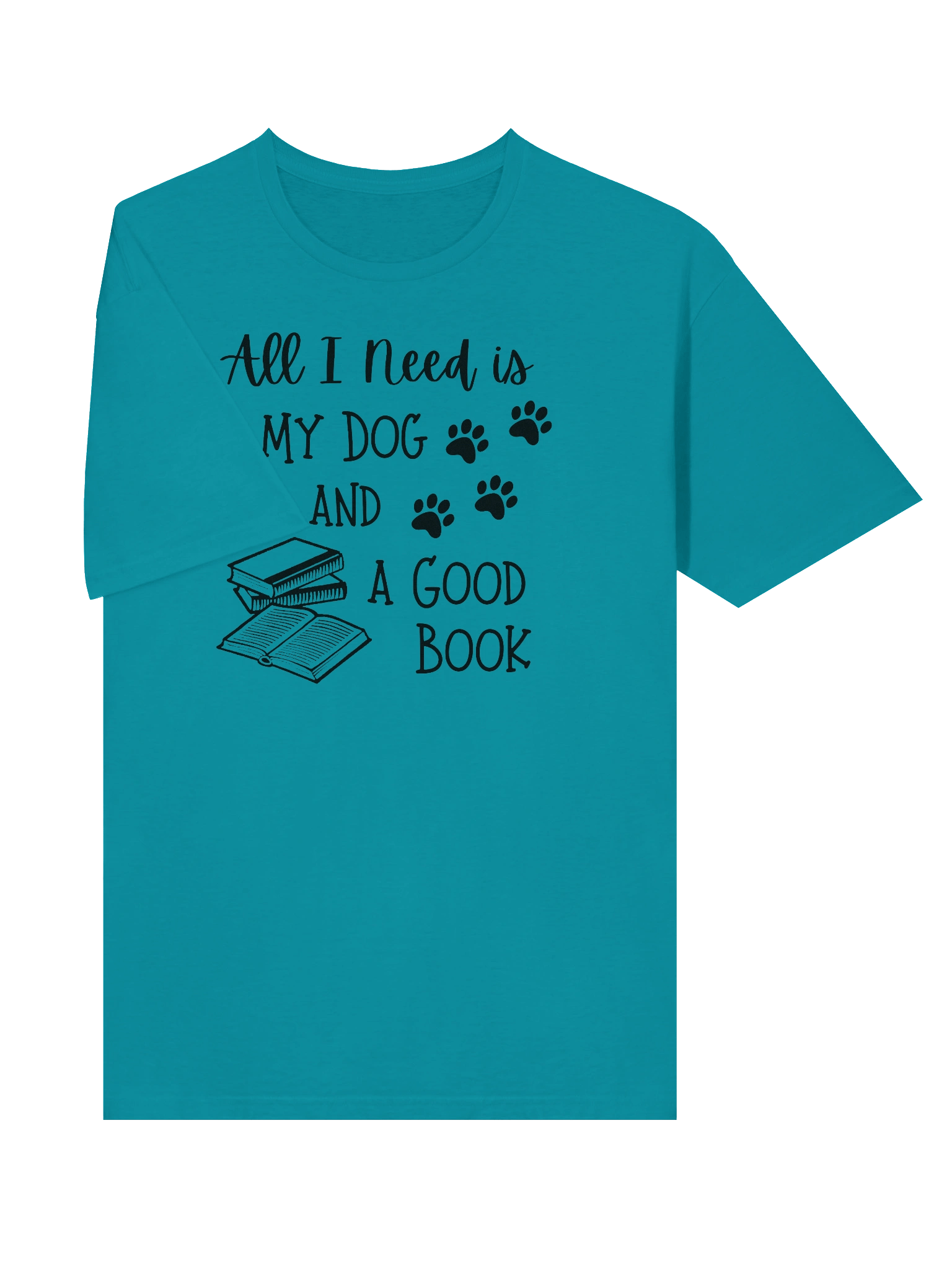 All I Need Is My Dog And A Good Book T-shirt product image (15)