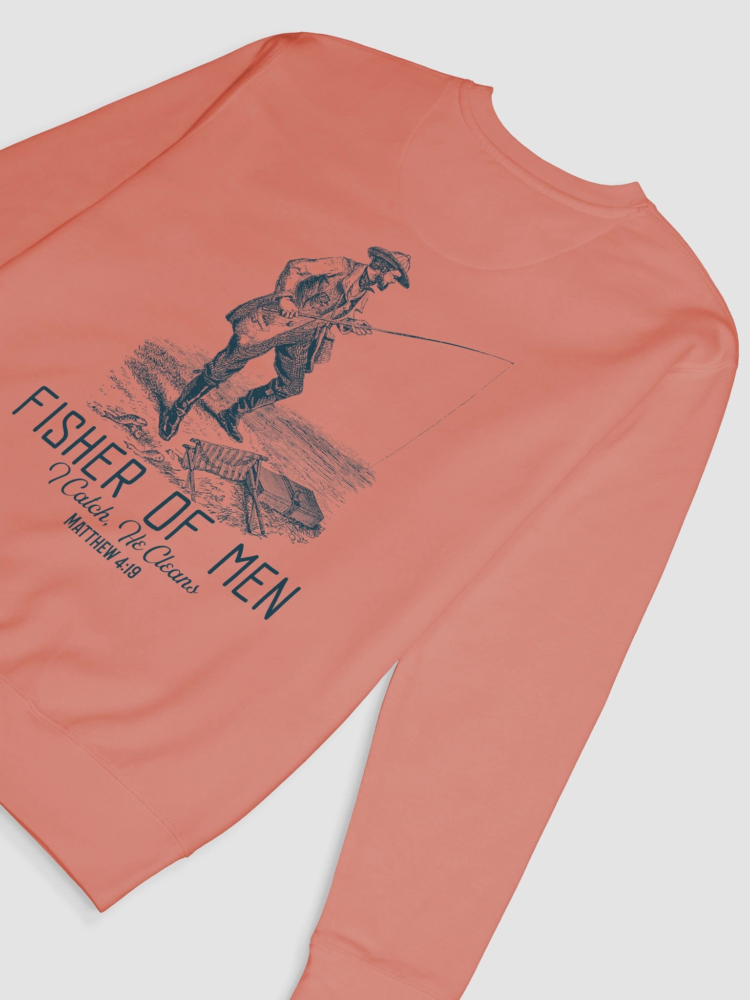 Fisher of Men – Vintage Christian Fishing Shirt product image (8)