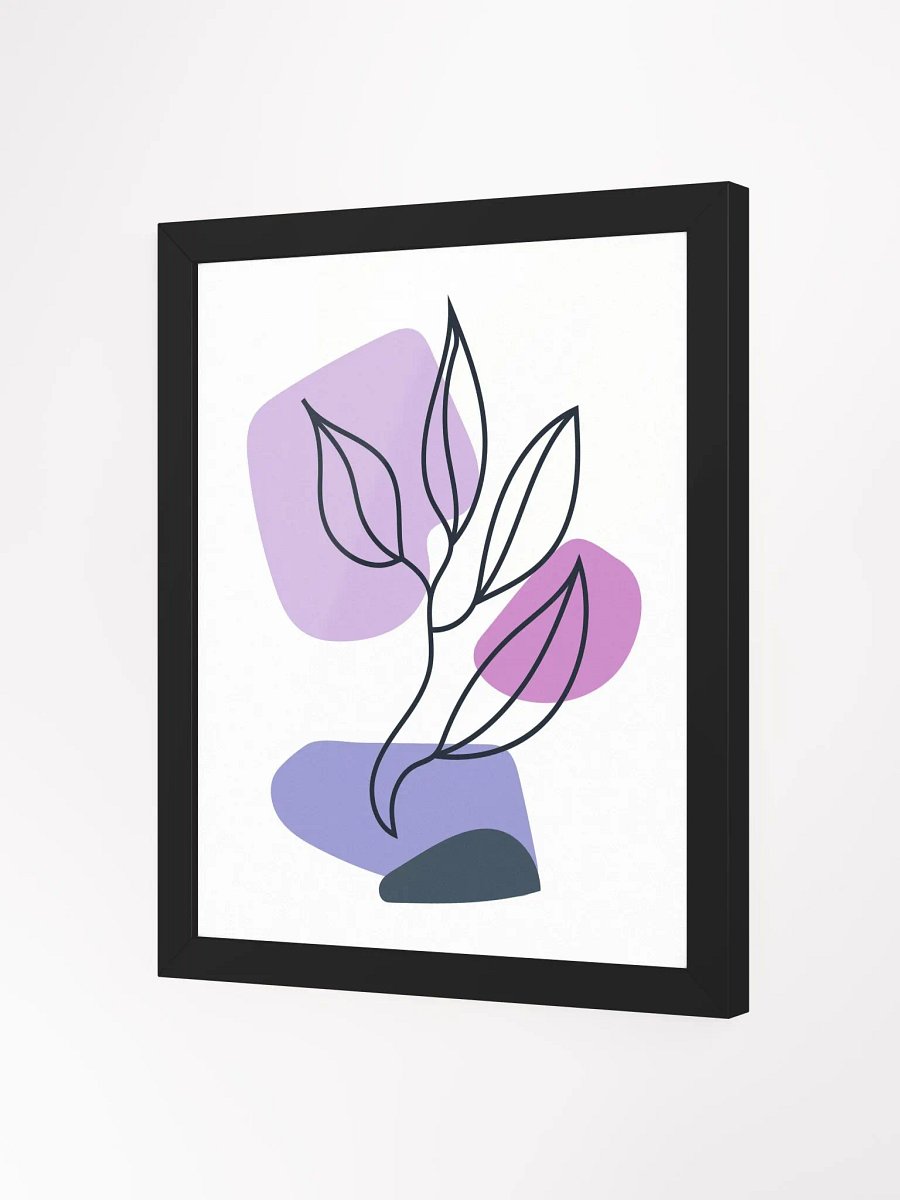 Vibrant Ayous Wood Framed Matte Poster product image (27)