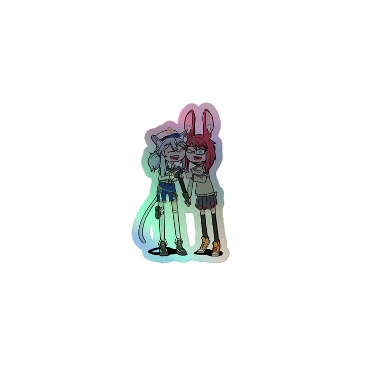 Best Friends Foil Holo Sticker product image (2)