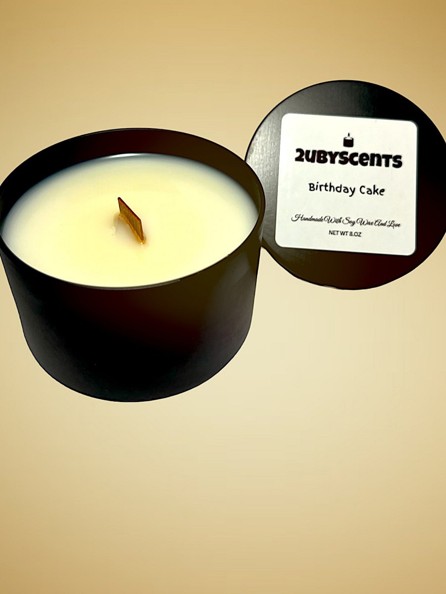 Birthday Cake Scented 8. oz Candles product image (2)