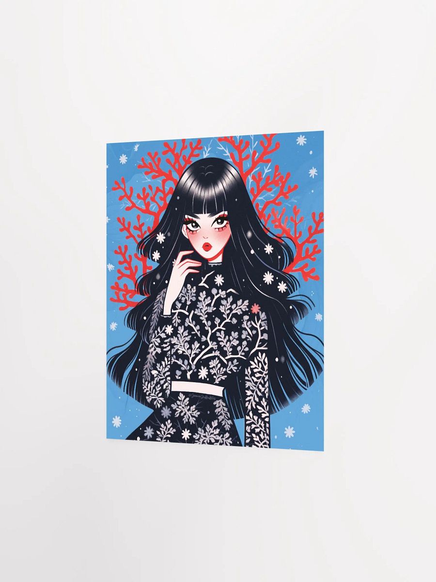 Snowy Fashion | Matte Paper Print product image (3)