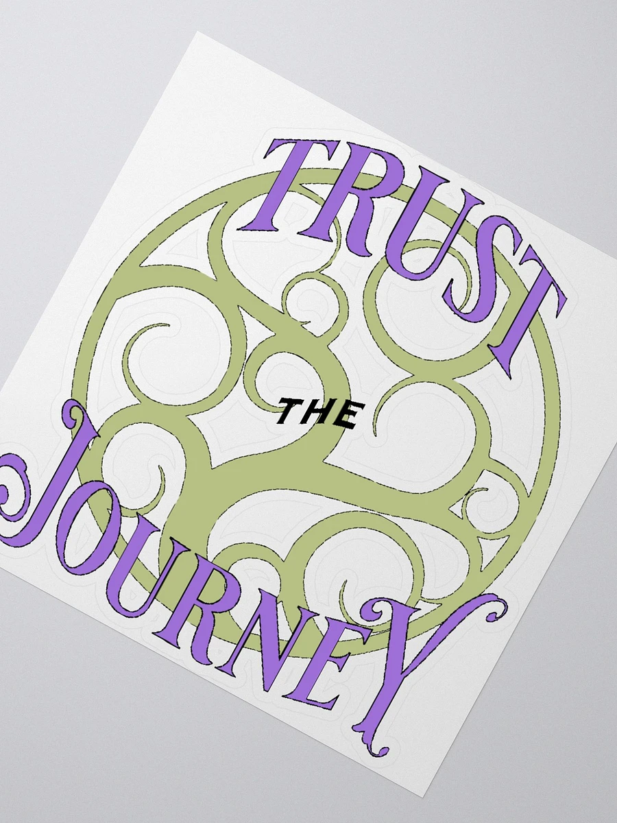 Trust the Journey Sticker product image (2)