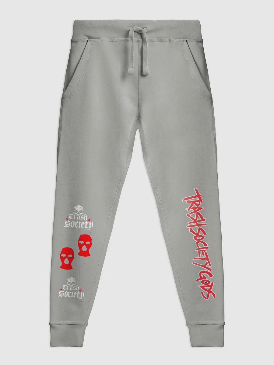 TRASH SOCIETY GREY JOGGERS product image (1)
