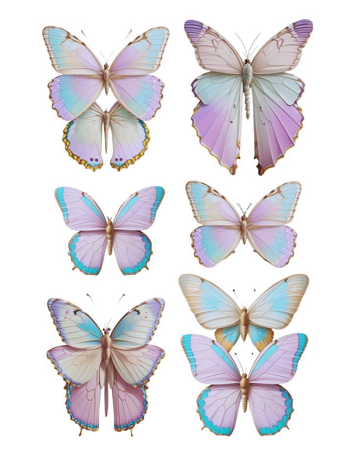 Butterfly Cut and Collage Printable product image (2)