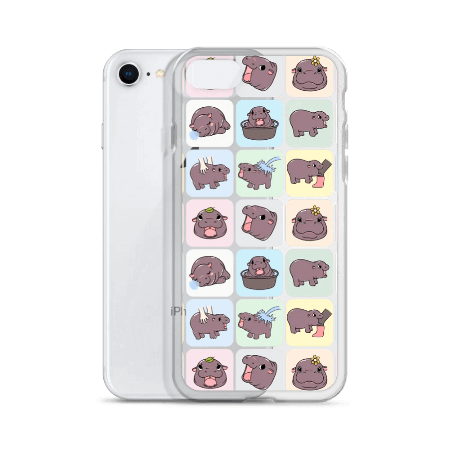 MOODENG'S HAVEN CLEAR CASE FOR IPHONE® product image (2)