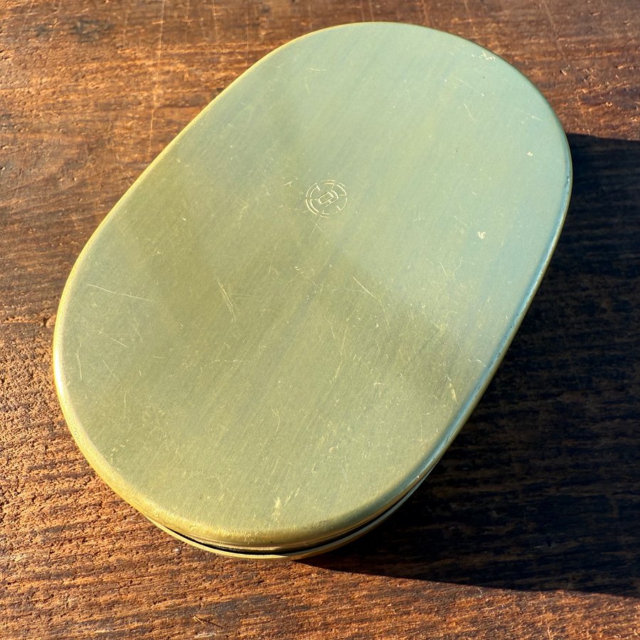 🎎 Vintage Japanese School Rice Tin – Baseball Boy Motif – Japan Antique Roadshow product image (2)