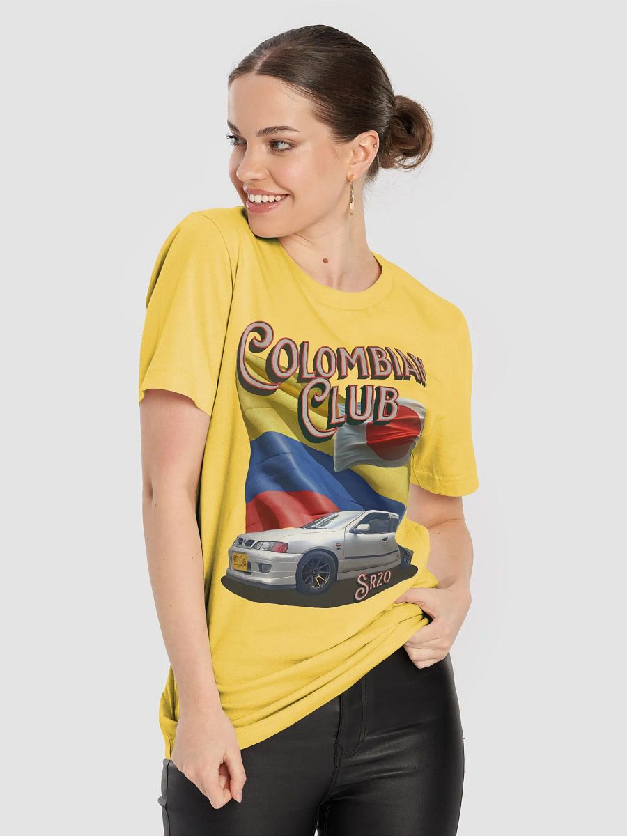 Colombian Club Flag and Japanese Car Club T-Shirt product image (40)