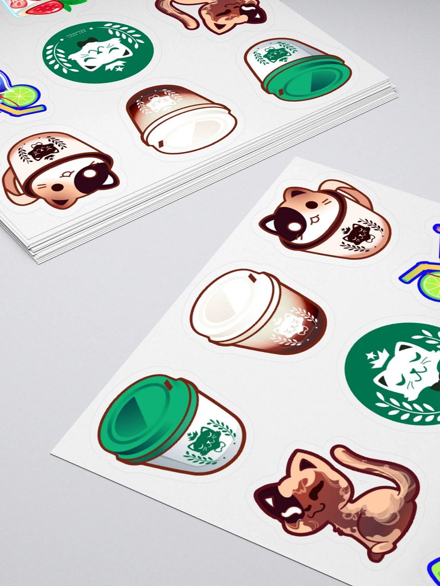 Sweet Drinks Sticker Set product image (11)