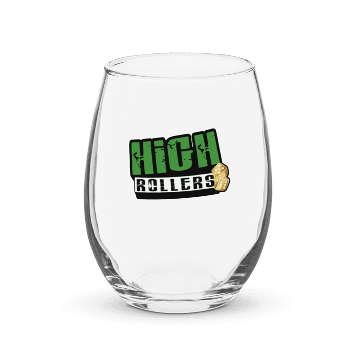 BTW High Rollers Wine Glass product image (1)