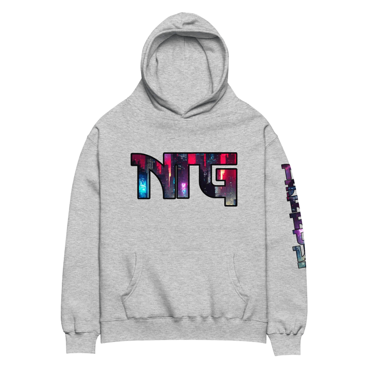 NTG Skyline Unisex Oversized Hoodie Colored product image (4)