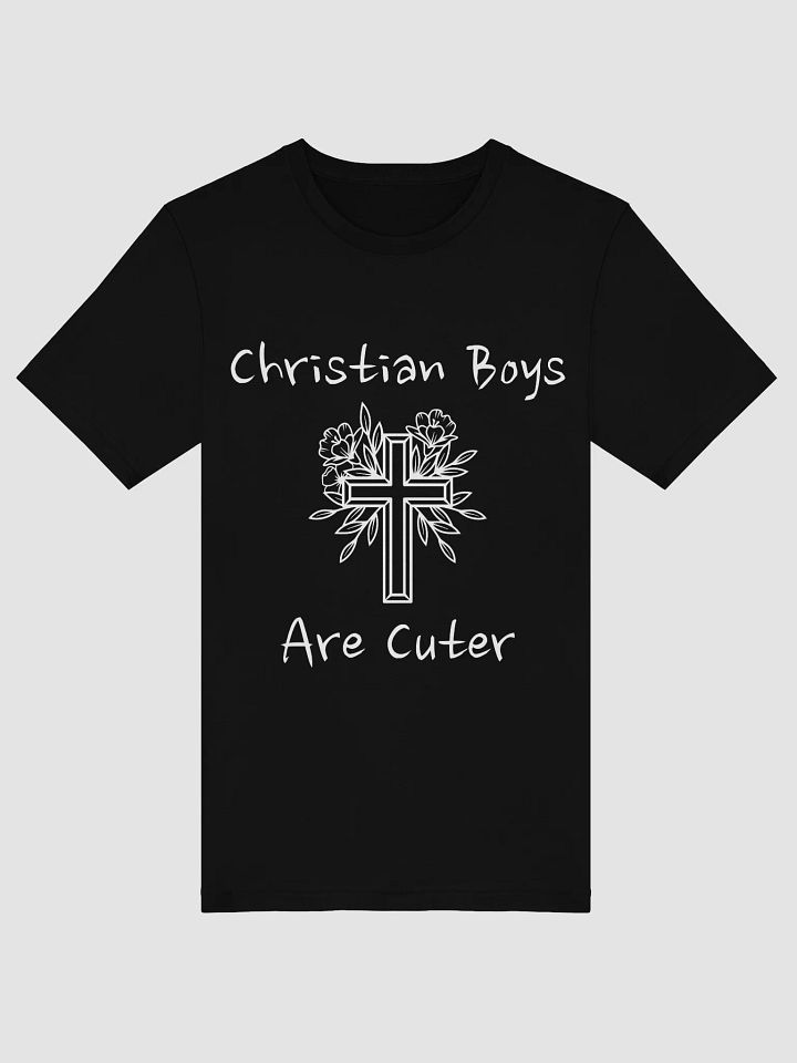 Christian Boys Are Cuter – Fun & Faith-Inspired T-Shirt product image (2)