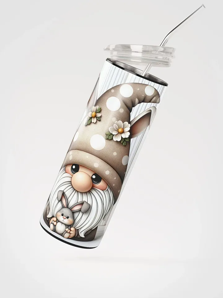 Easter Gnome Stainless Steel Tumbler product image (4)