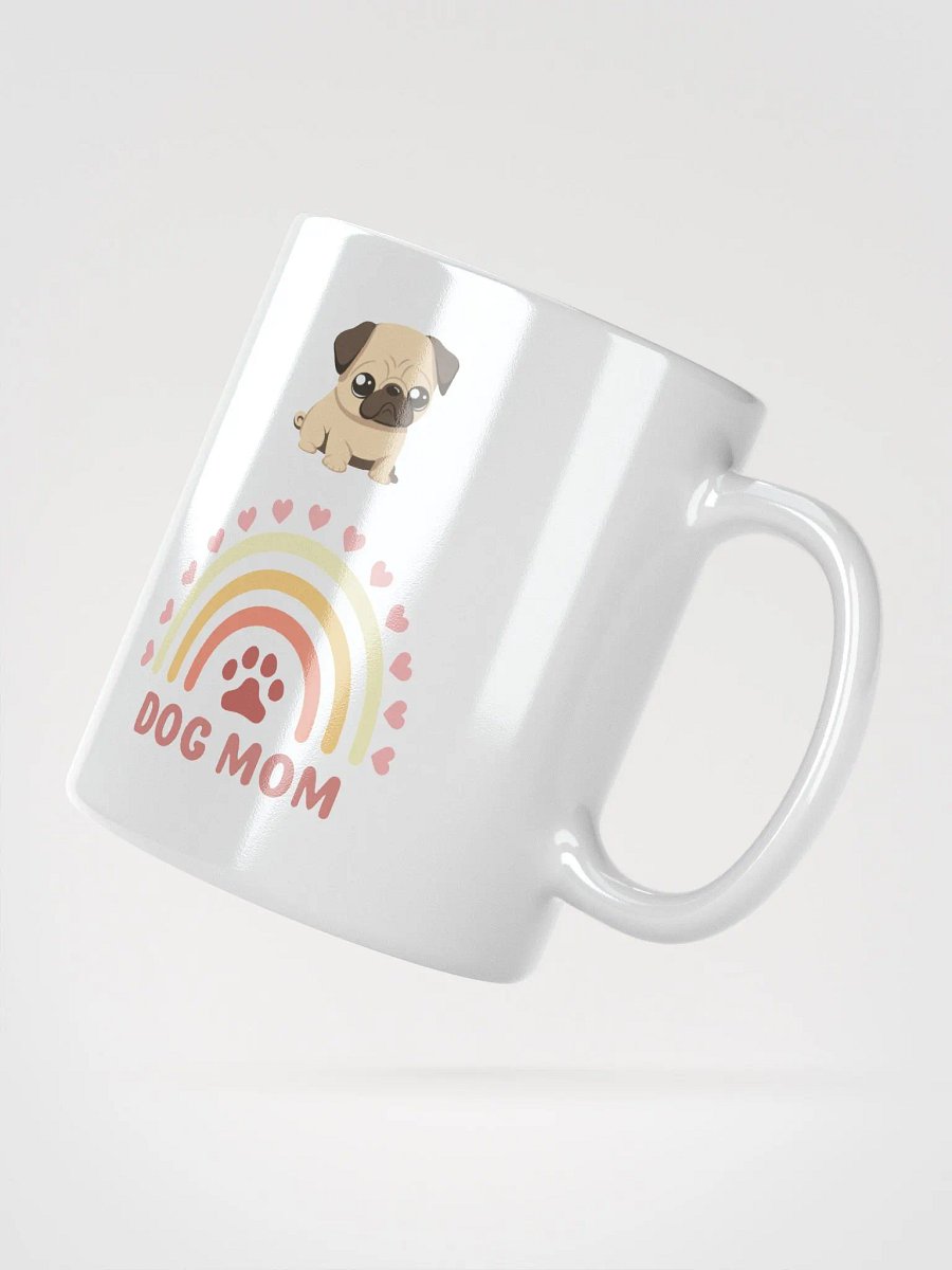 Rainbow Pug Dog Mom Mug product image (2)