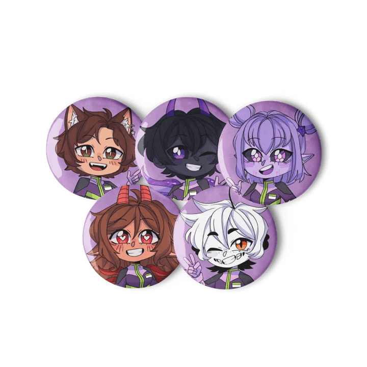 Calamity Crew Buttons product image (1)