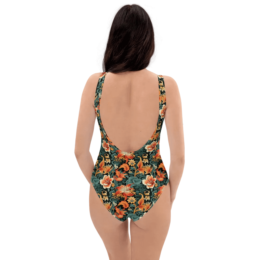 Sunset Flowers | One-piece swimsuit product image (6)