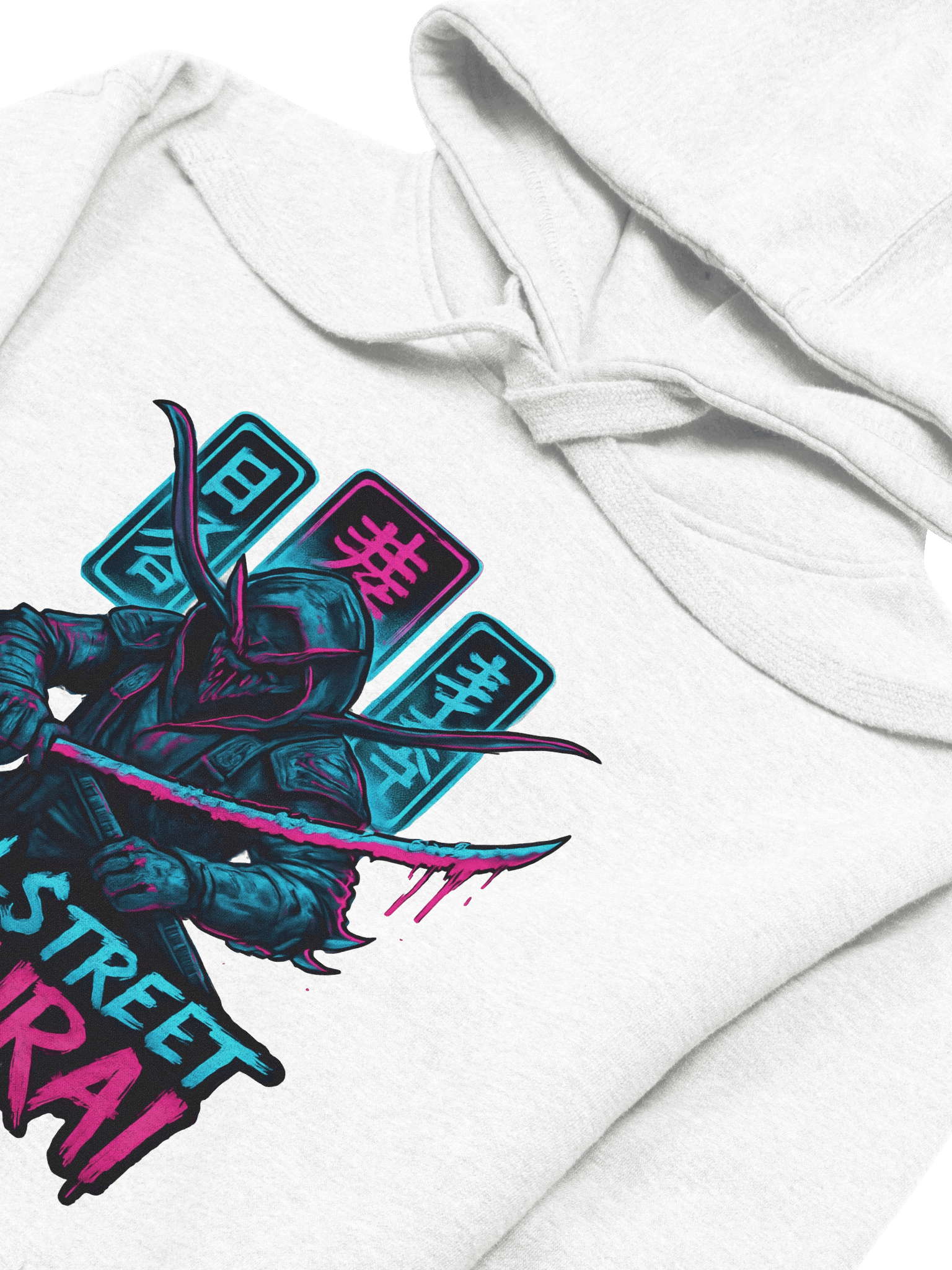 Shell Street Samurai Hoodie – Cyberpunk Lobster Graphic Unisex Hoodie product image (5)