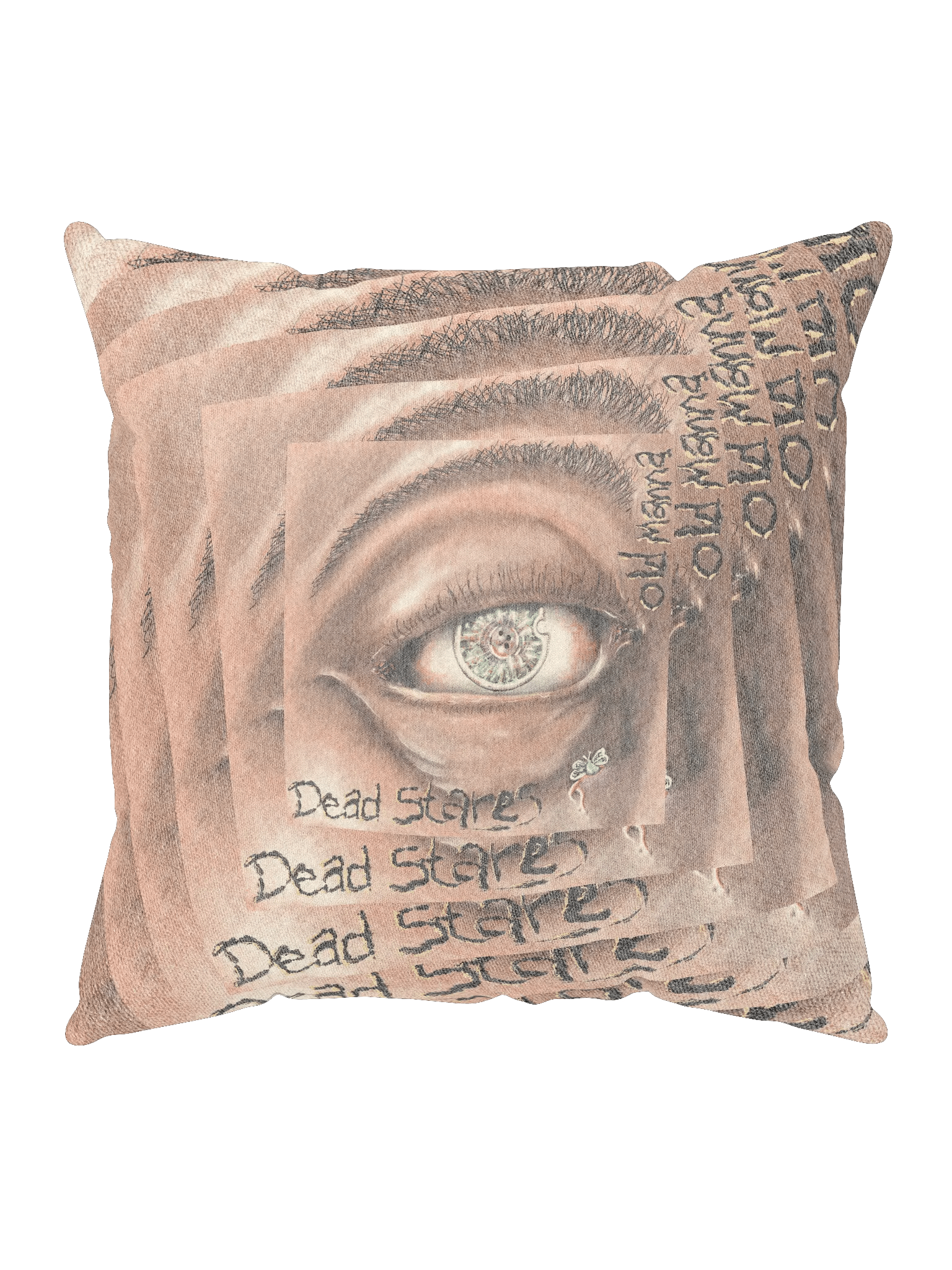 Dead Stares Throw Pillow product image (6)