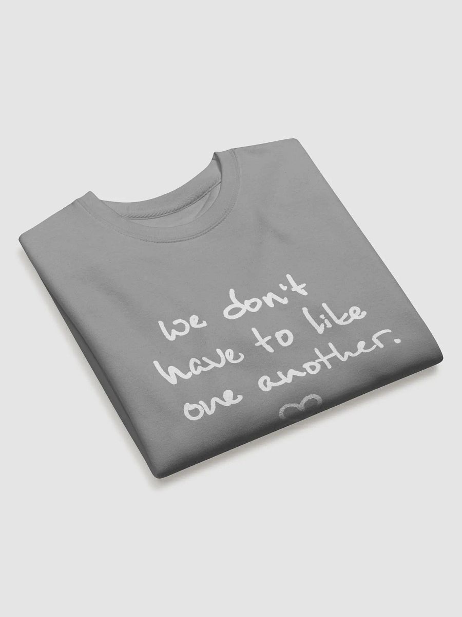 ONE ANOTHER (white design) Printed Premium Cotton Crewneck product image (19)