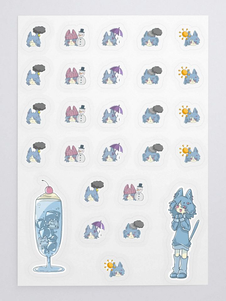 Cream Soda Weather Stickers product image (1)