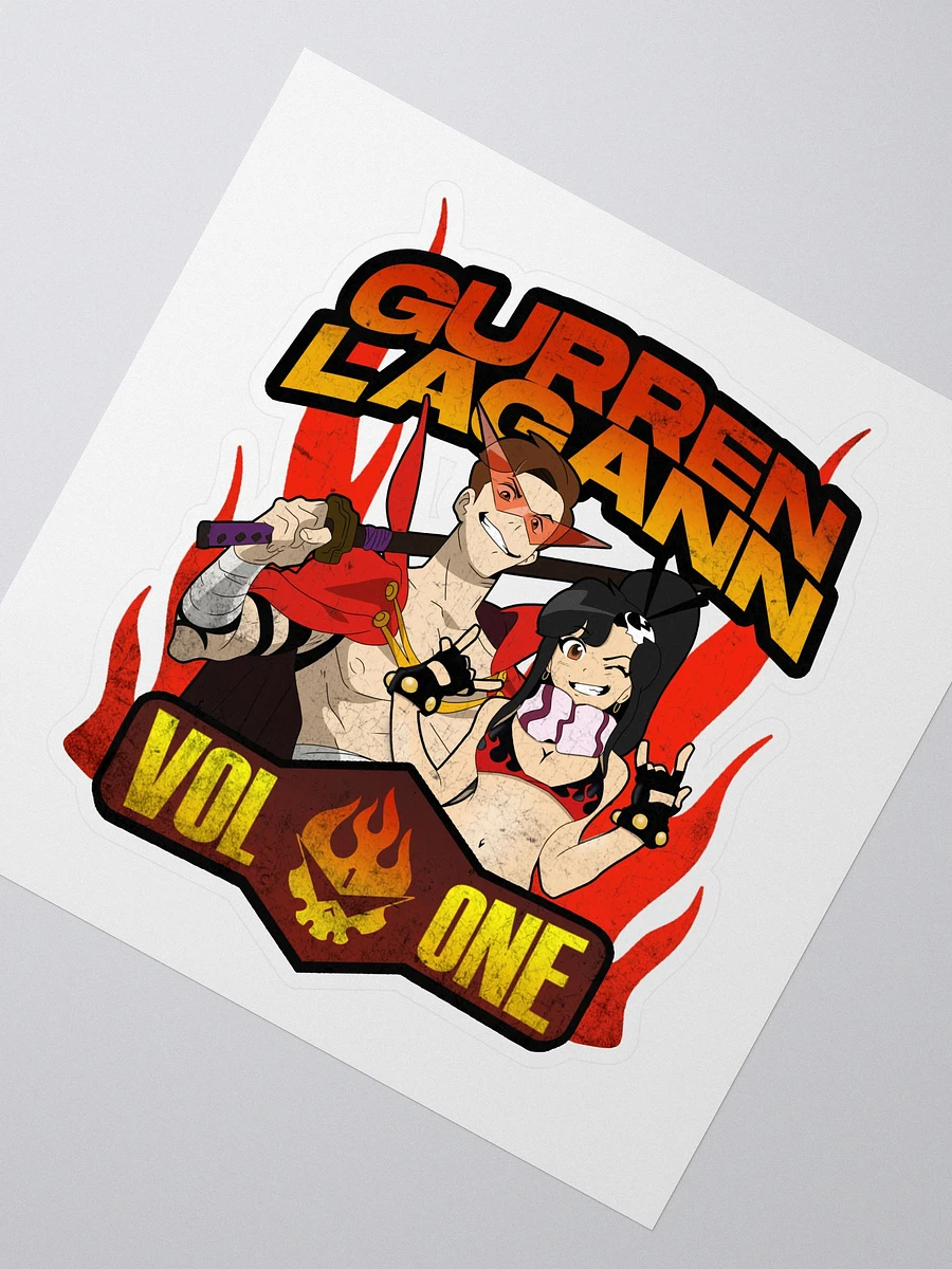 V1 Gurren Lagann Sticker product image (2)