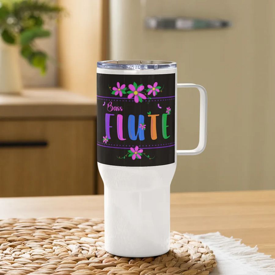Floral Flute Travel Mug - Bass product image (11)