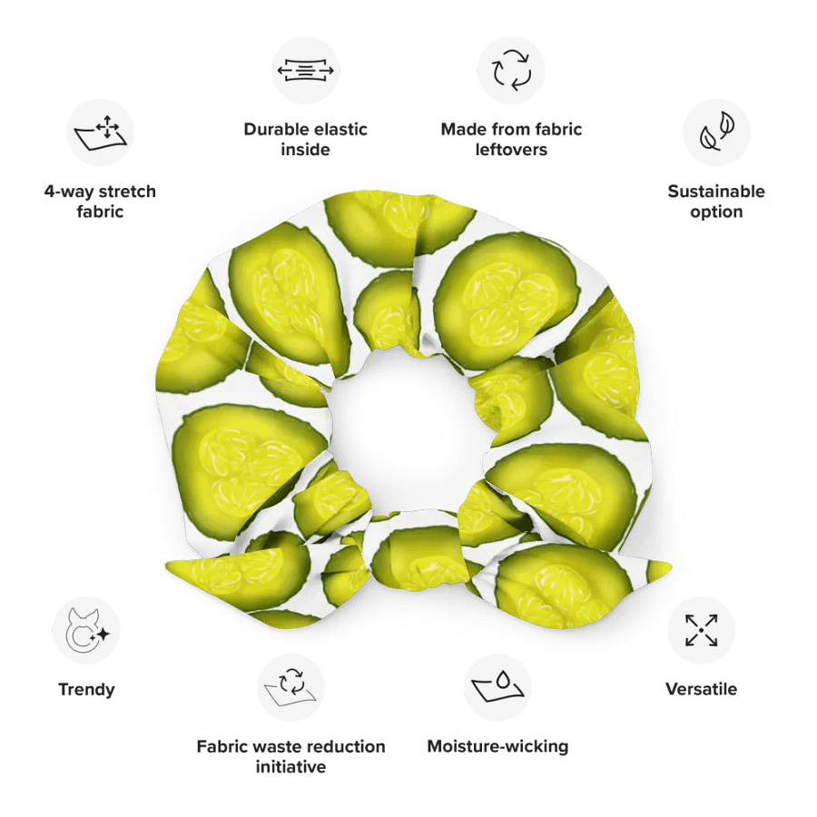 Pickle Slices Scrunchie product image (12)