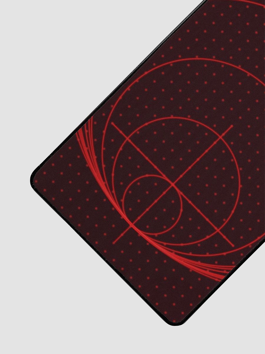 Desk Mat - Red Radio Pulse product image (2)