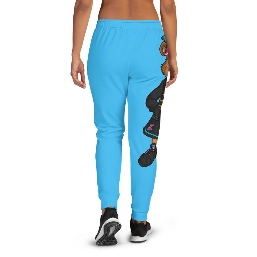 Standing Girl Bear Light Blue Joggers product image (2)