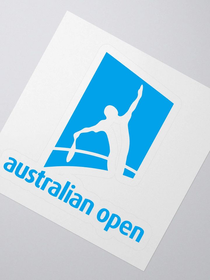 Australian Open Tennis Player Kiss Cut Stickers product image (8)