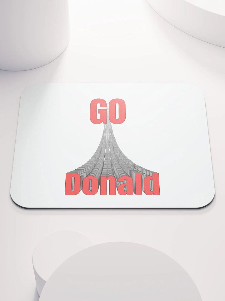 3D Perspective GO Donald Mouse Pad product image (1)