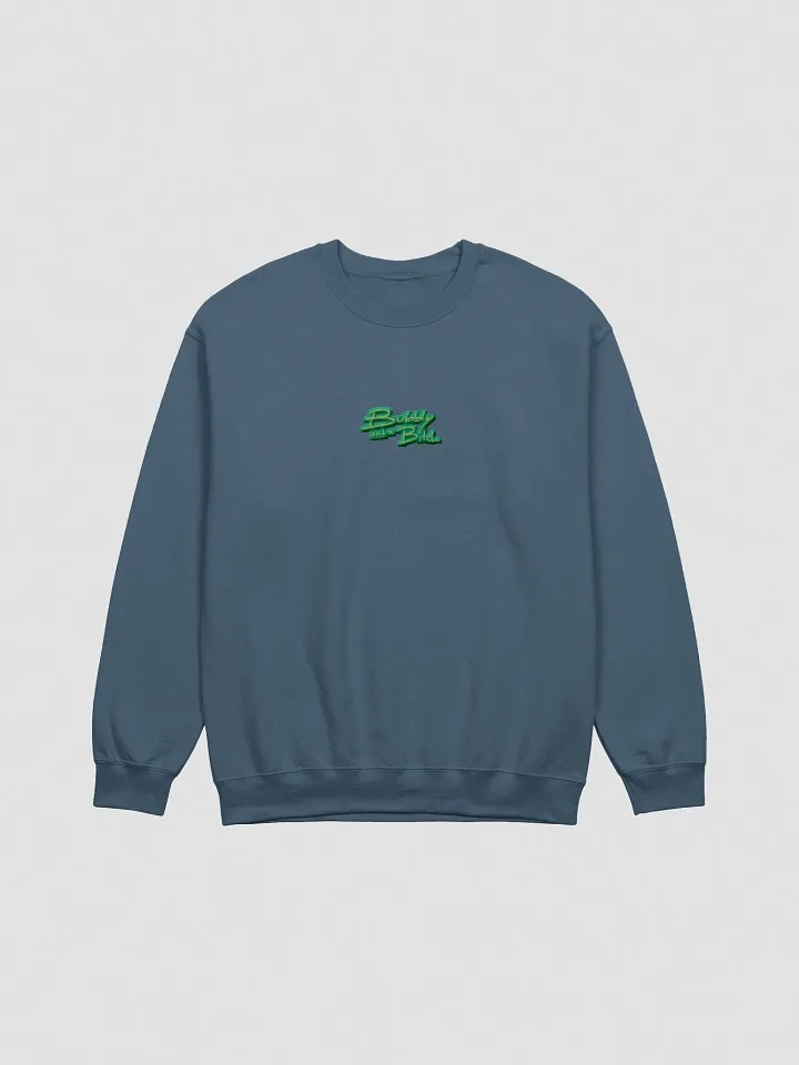 Bubbly and a B*tch embroidered crewneck (green bubble) product image (2)