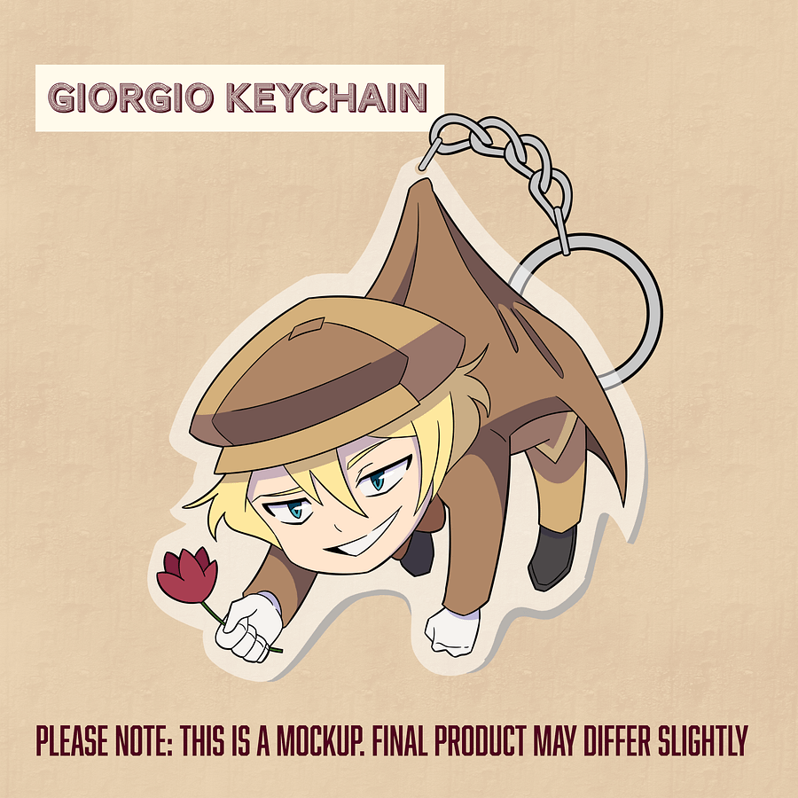 Giorgio Acrylic Keychain (Limited Preorder) product image (1)