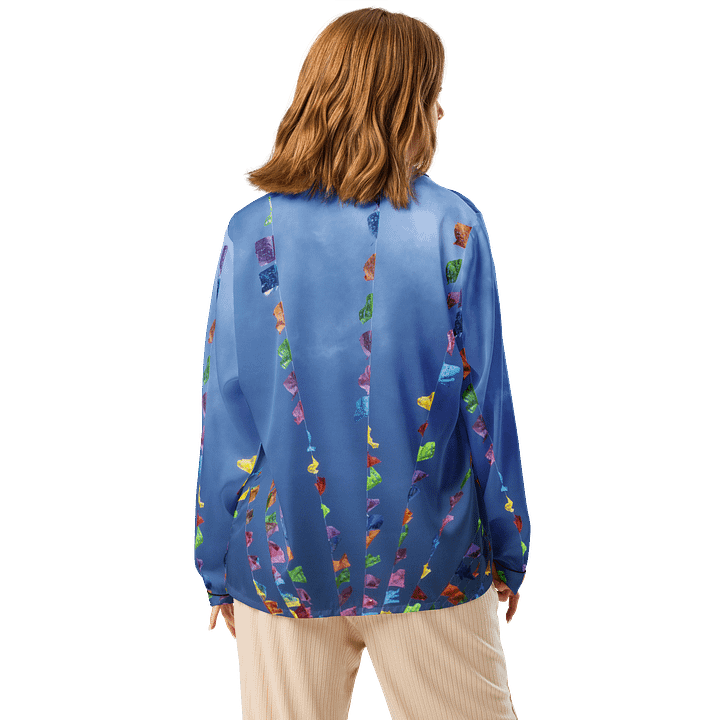 Papel Picado Long Sleeved Pajama Top product image (2)